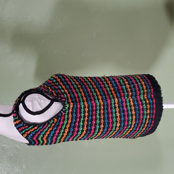 Vintage Pronto Moda acrylic knit sweater tank sz small - Picture 5 of 7